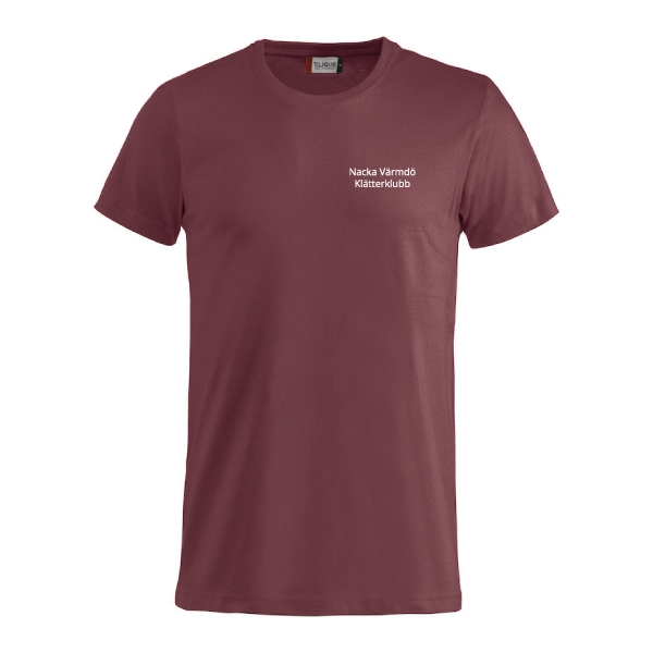 Nacka Värmdö KK T-shirt 2019 Burgundy