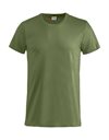 Bomulls Herr T-shirt ink ryggtryck
